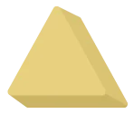 Equal Triangle Shape Foam